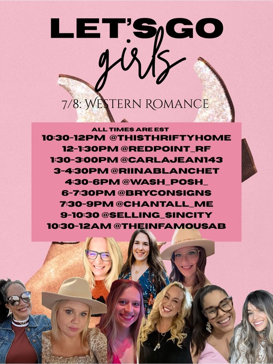 Accessories - 7/8: Let’s Go Girls Raid Train: Western Romance🤠💕